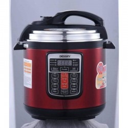 PRESSURE COOKER DESSINI 6L RED