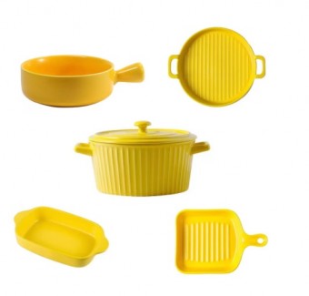 CANDY PLATE  YELLOW